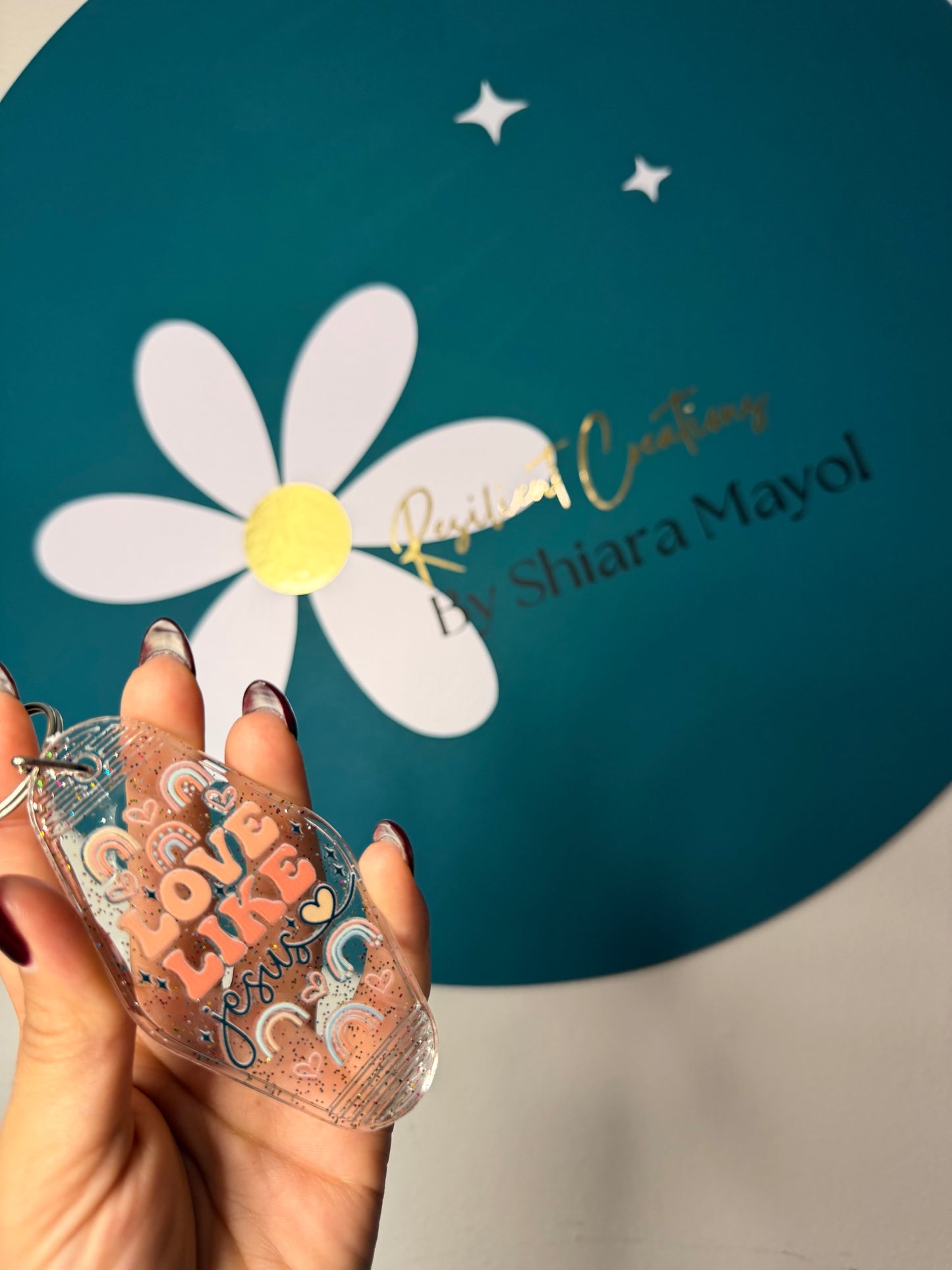 Love like Jesus 🌈 | KEYCHAIN