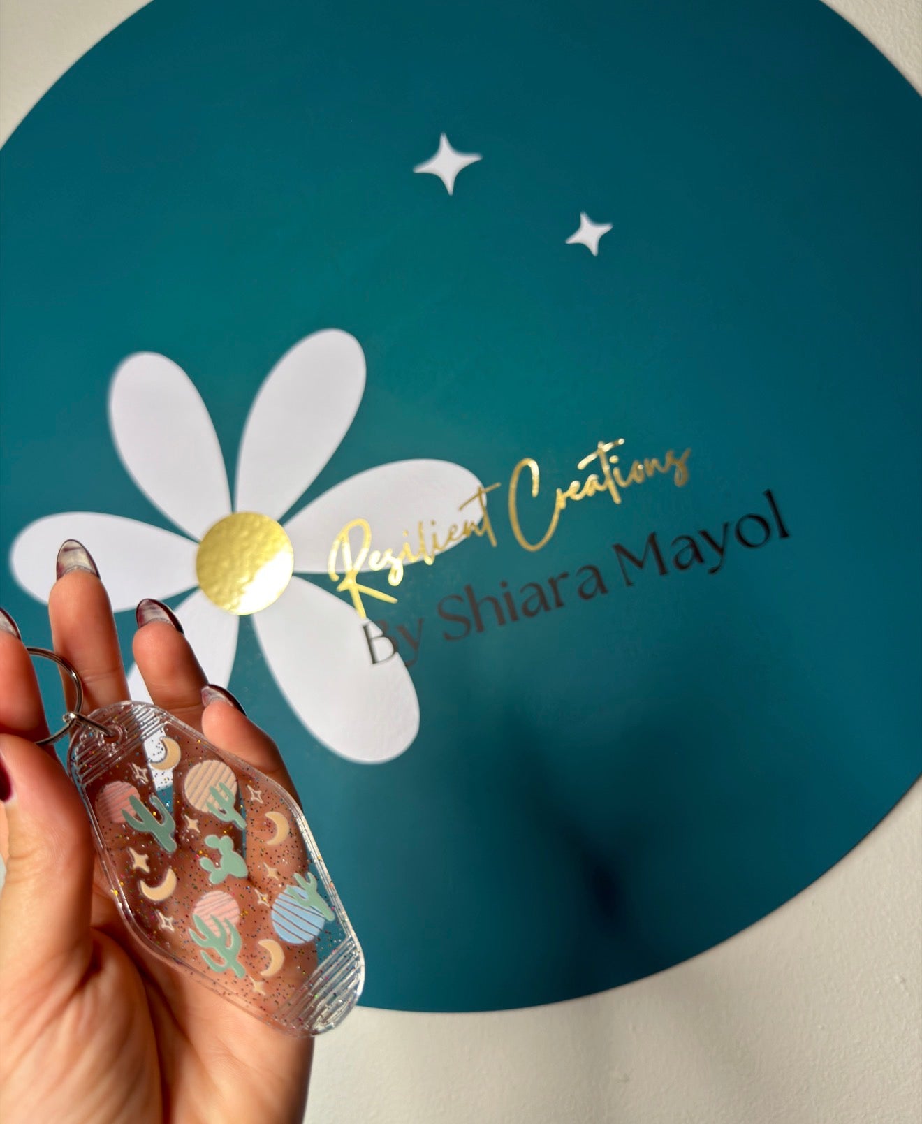 Cactus Soul 🌵🤍 | KEYCHAIN