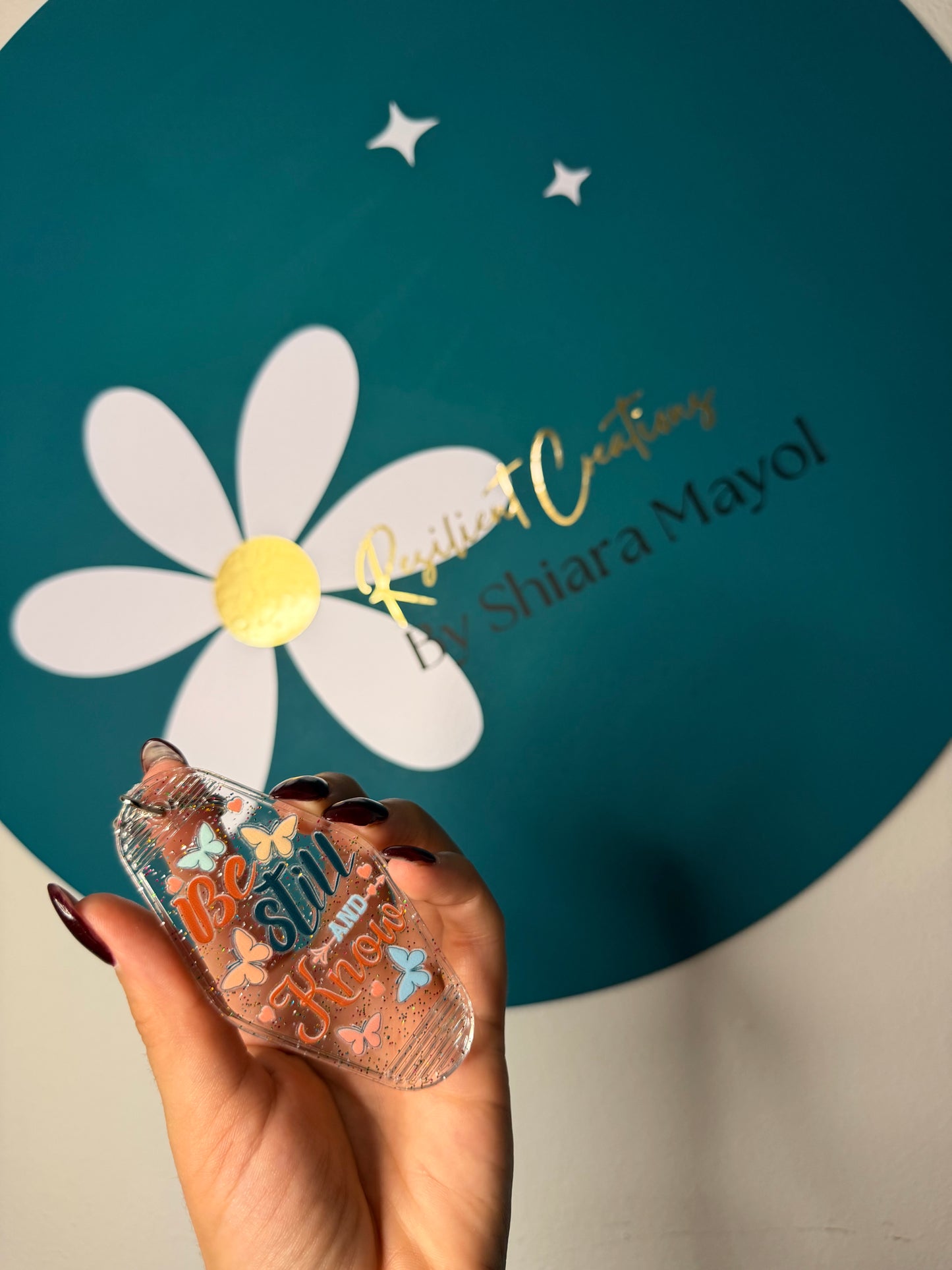 Be Still and Know 🦋 | KEYCHAIN