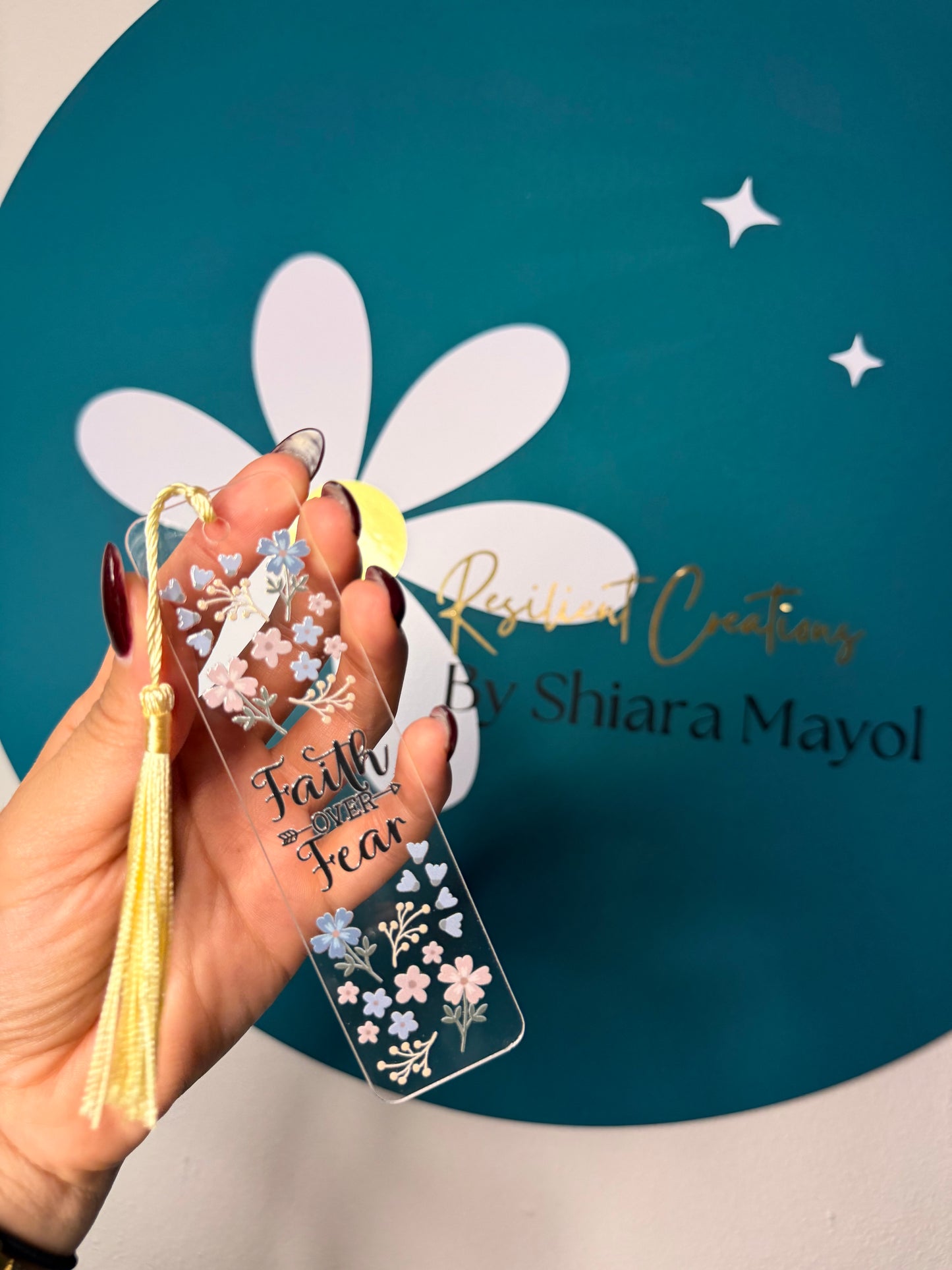 Faith over Fear 🤍 | BOOKMARK