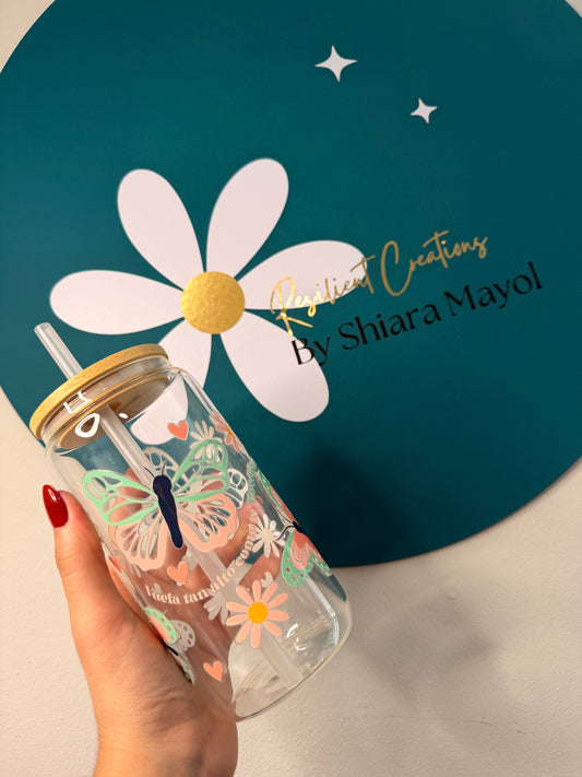 Vuela alto 🦋 | Glass Can
