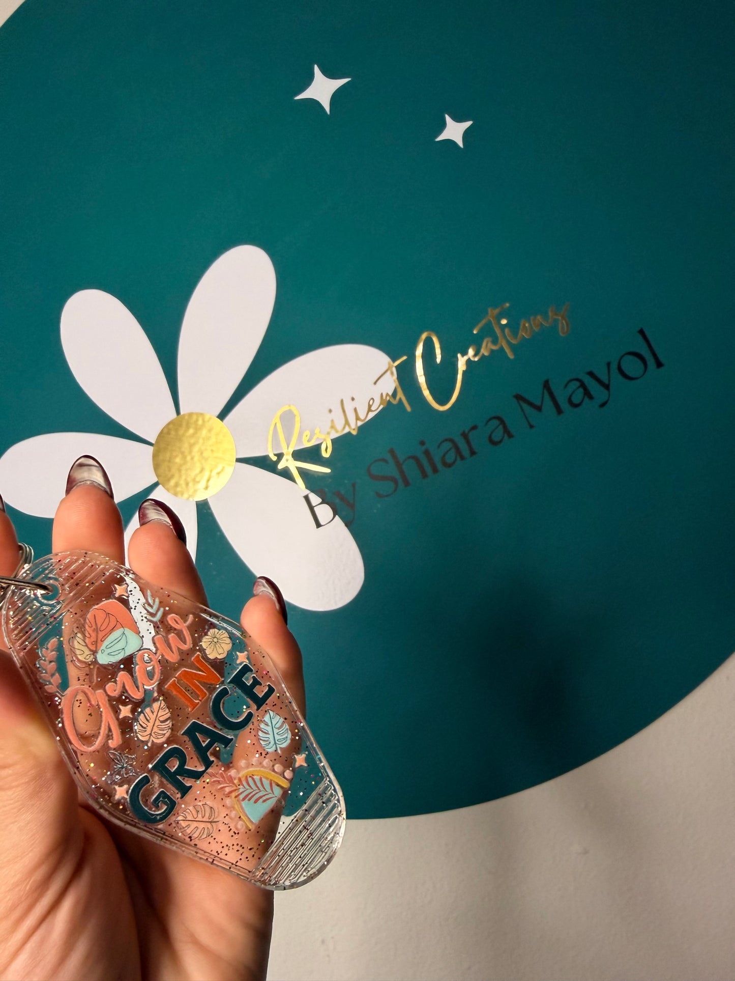 Grow in Grace 🍃 | KEYCHAIN