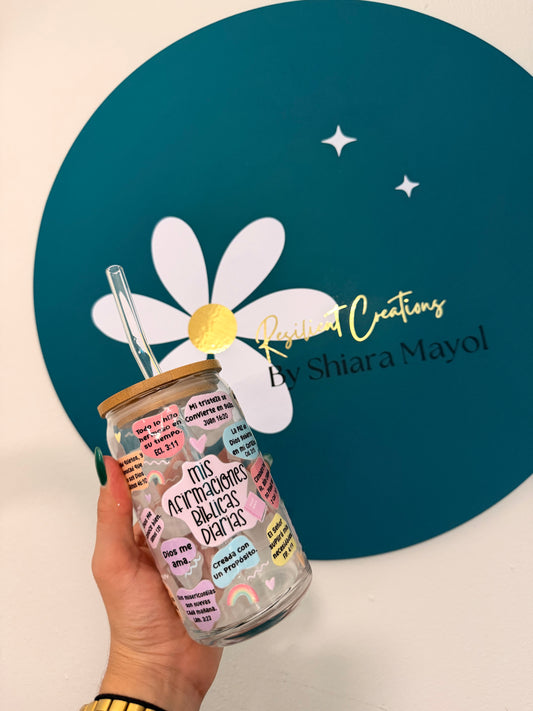 Bible Affirmations ✨ | Glass Can