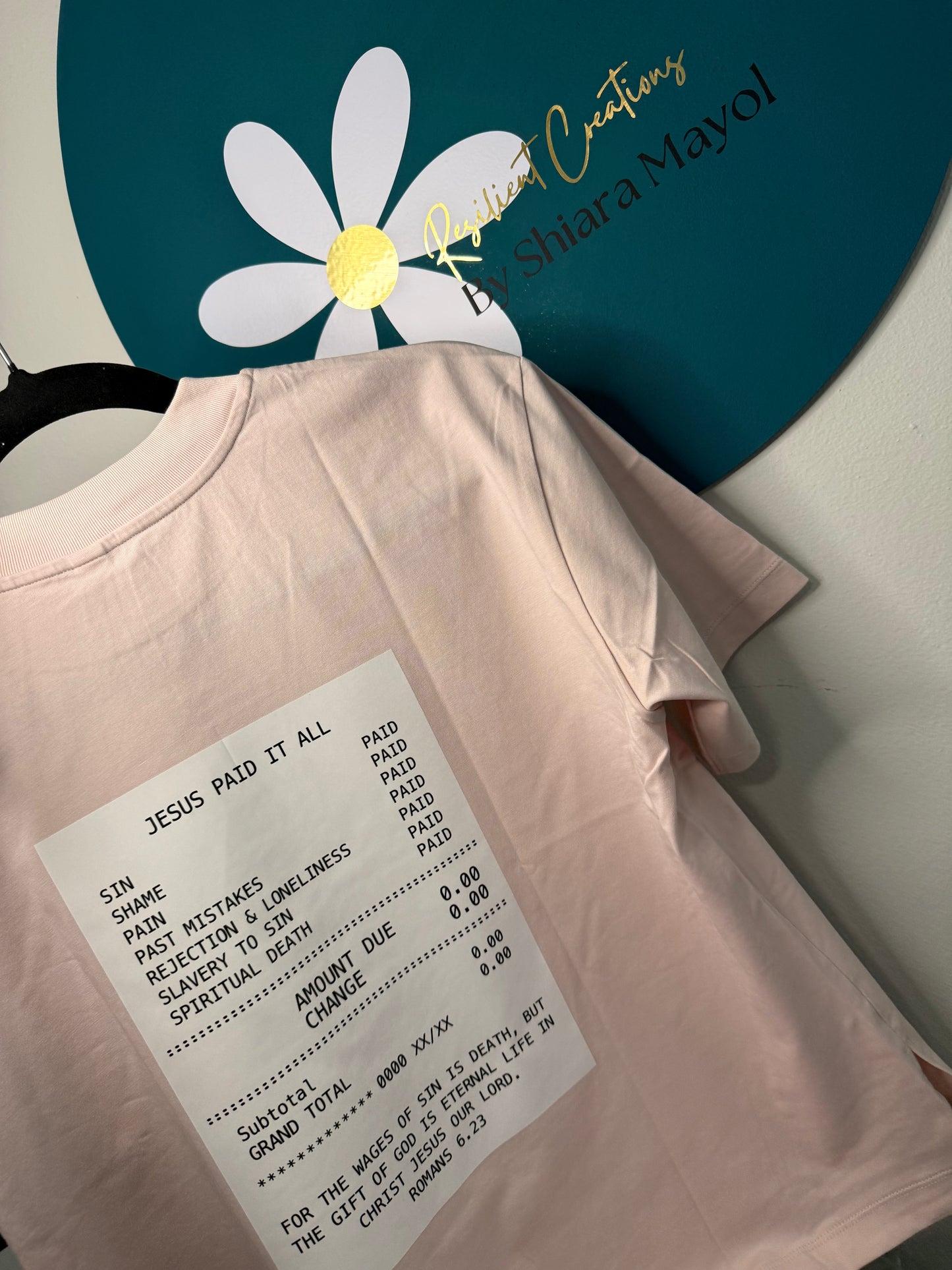 He Paid it All | Oversized Woman T-Shirt