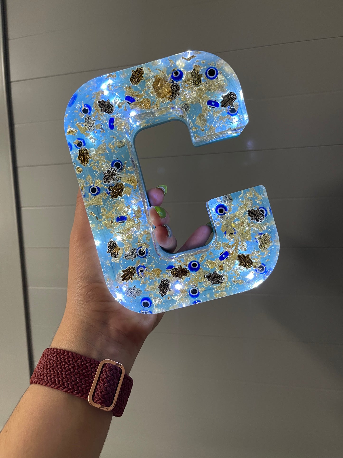 Resin 6" Letter