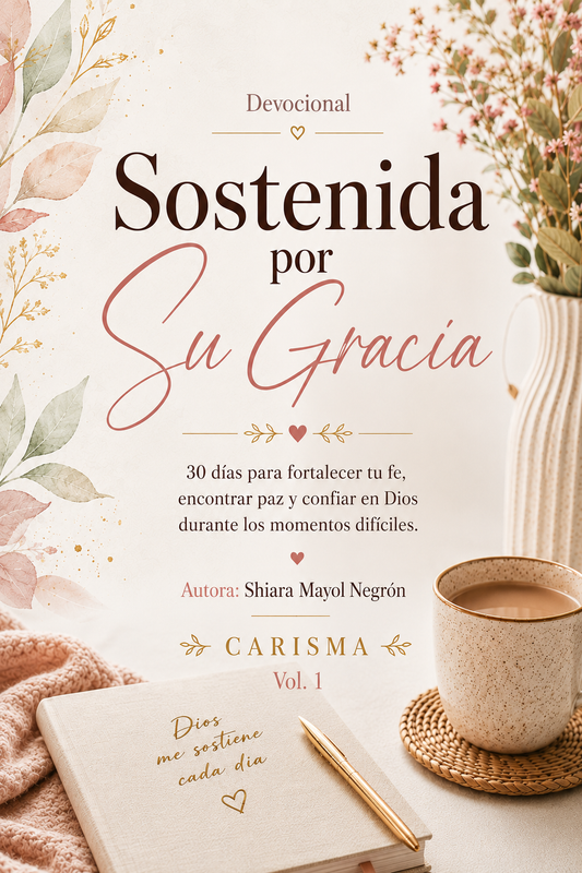 Sostenida por Su Gracia | Devocional de 30 Días ✨